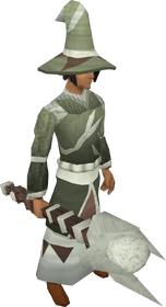 Sacred clay equipment set (magic) equipped