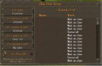 Clan Chat