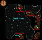 Skavid caves map