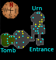 Glarial's tomb map