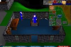 Cromperty's teleportation device.