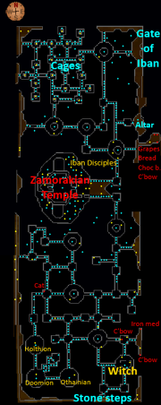 Underground Pass Platforms map
