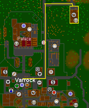 The path to  from .
