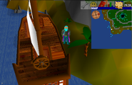 Arriving via boat