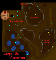 Legends caverns map