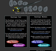 Runescape website 2002