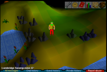 Lumbridge swamp mine.