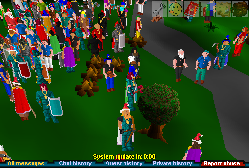 Traditional runescape gameplay