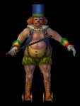 Smirking Castle Clown
