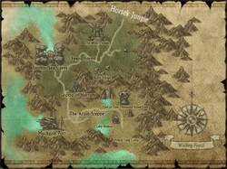 Map of Wailing Fjord