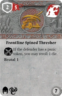 Frontline Spined Thresher | Runewars Wiki | Fandom