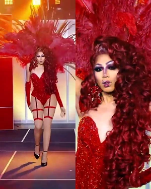 AfrikaMendiolaShowgirlLook