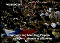 Iwagayway ang bandilang Pilipino sa inyong tahanan at sasakyan.