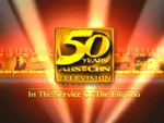 ABS-CBN SID Test Card 50 Years of Philippine Television