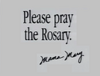 Please Pray the Rosary TVC from February 1, 1994-December 14, 2003.