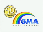 GMA Logo ID 50 Years