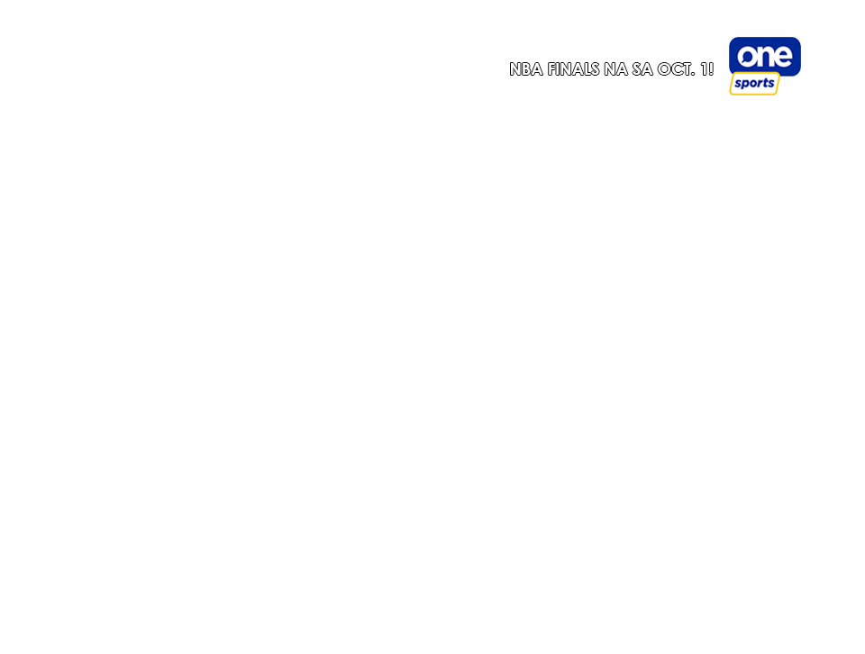 One Sports TV channel Variant On Screen Bugs NBA Finals Na Sa