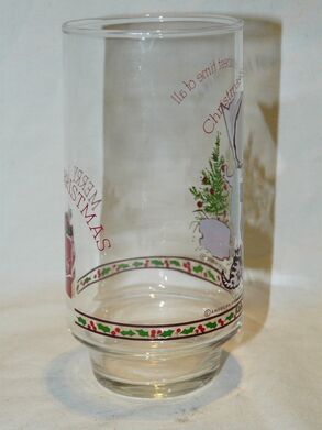 70s vintage Holly Hobbie drinking glasses, fun is doubled, special friends