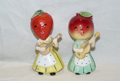 1950's Black Americana Cooks Mammy and Pappy Salt Pepper Shaker Set -  Memphis, Rustan's Review Wikia