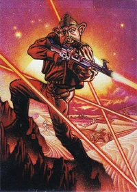 Ниен Нунб в бою с имперцами