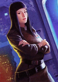 Генерал-майор Тессала Корвэй, одна из выдающихся фигур общества «Огнептицы»