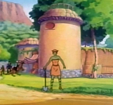 Байтуианка с лопатой.