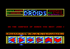 Орен в финальных титрах игры (Amstrad)