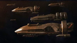 Мандалорцы ставят блокаду Хайдианского пути.