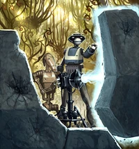  использует  под руководством тактического дроида