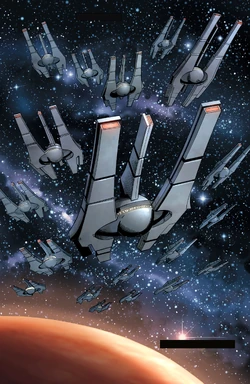 Ракатанский флот покидает Бисс