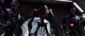 Grievous and his bodyguards