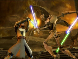 Lightsaber duels screen 1