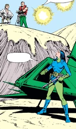 Кэми встречает Люка, вернувшегося на Татуин