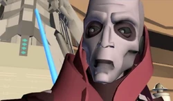 Генерал Гривус убивает Торула.