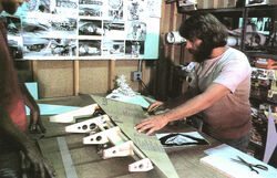 Grant works on the Imperial Star Destroyer