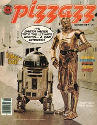 Обложка первого выпуска журнала «Pizzazz»