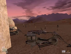 Гравициклы и свупы бандитов