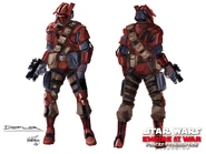 Концепт-арт осквернителя для Forces Of Corruption