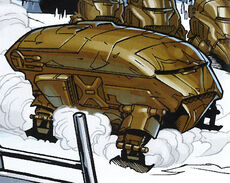 Пехотный транспорт мандалорцев во время Мандалорских войн