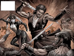 Хадия и Дейген Лок в битве на Тайтоне