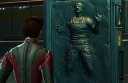 Risha and Nok frozen