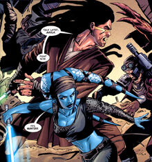 Aayla and Quin Ord Mantell