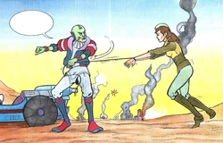 , связанная канатом