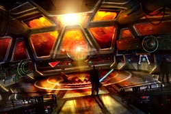 Ранний концепт мостика «Эмпирического» работы 