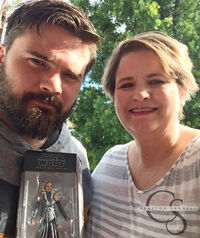 Jake Lloyd and Lisa Lloyd in 2024