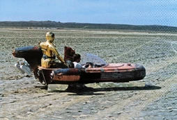 Landspeeder mirror BTS