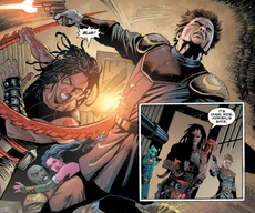 Син и Блю предотвращают покушение на адмирала Стази