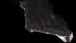 Крейсер повреждён