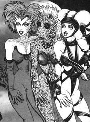 Three dancers manga1