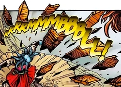 Фелн разрушает хибару